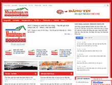 Tablet Screenshot of nhadatsapa.vn
